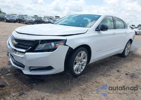 2016 Chevrolet Impala Ls z USA, uszkodzony, nr VIN 1G11Z5SA2GU159546